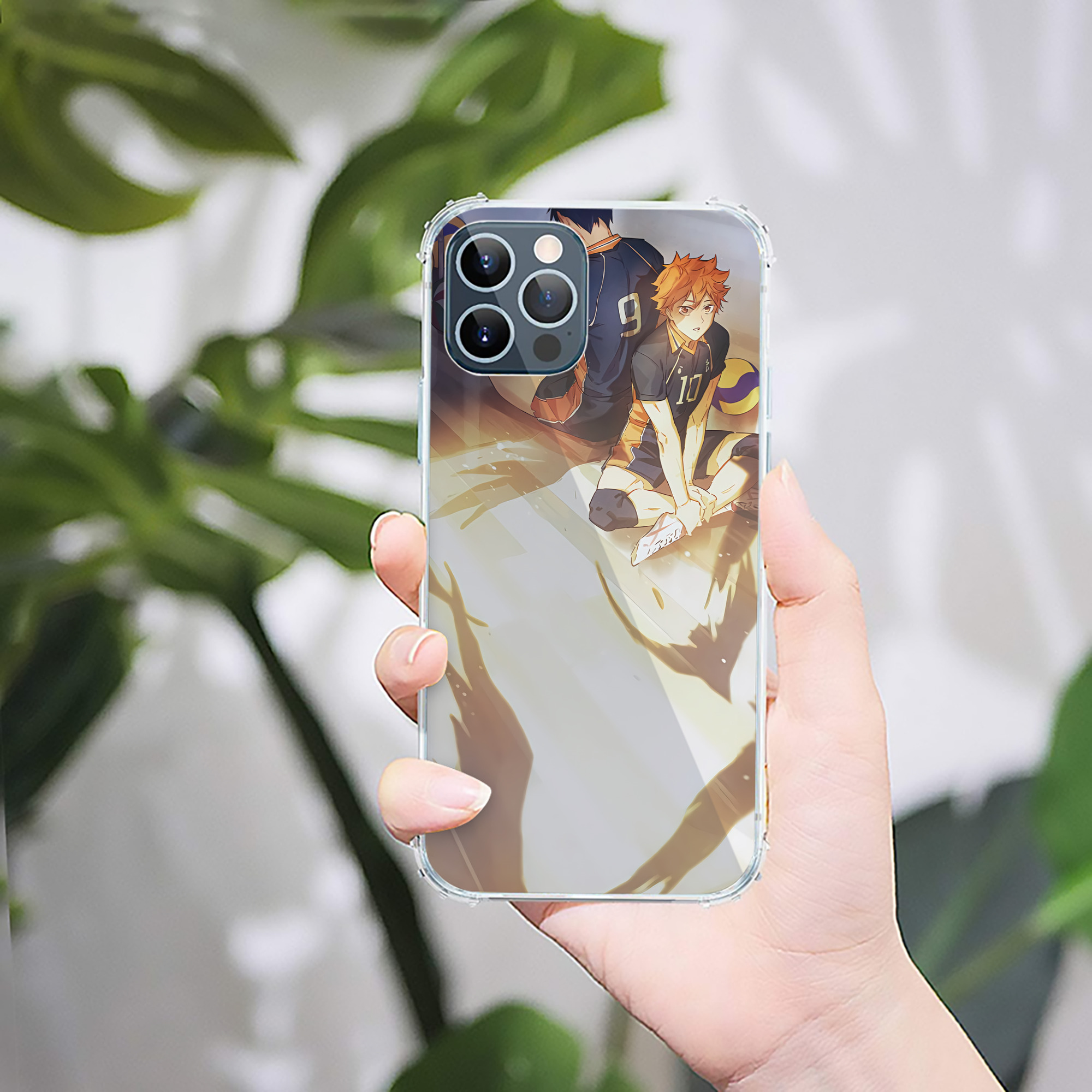 （画像用） ハイキュー!! Haikyu!! 【iPhone 12シリーズ対応】透明スマホケース（クリアソフトケース）